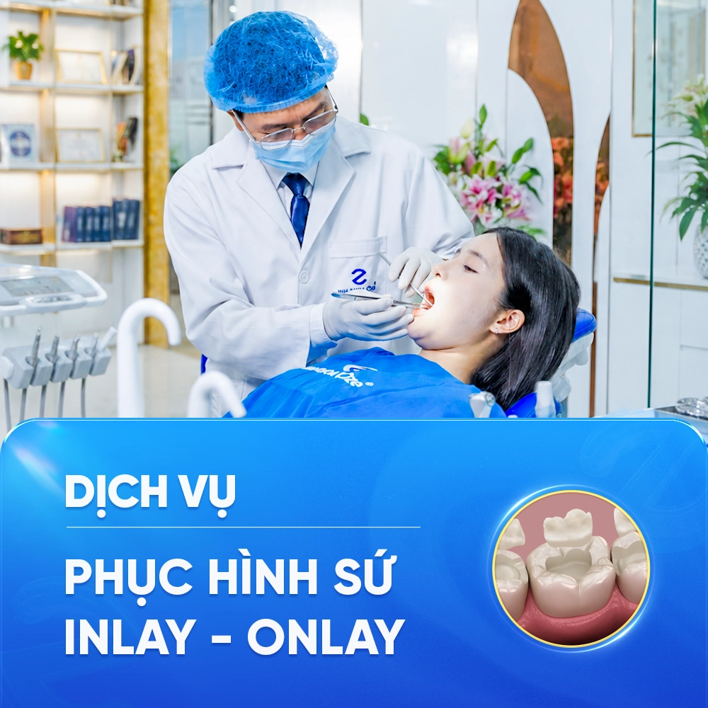 PHỤC HÌNH SỨ INLAY-ONLAY