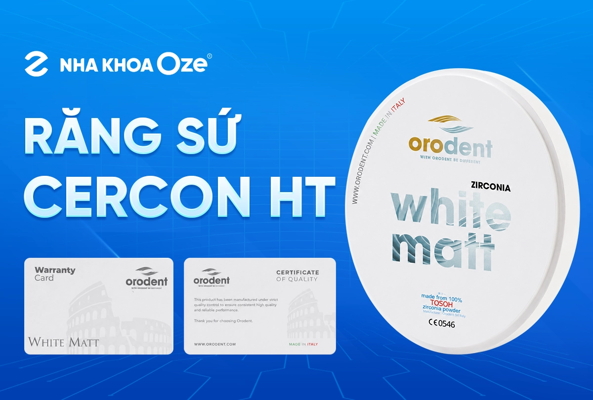 Răng sứ Cercon HT